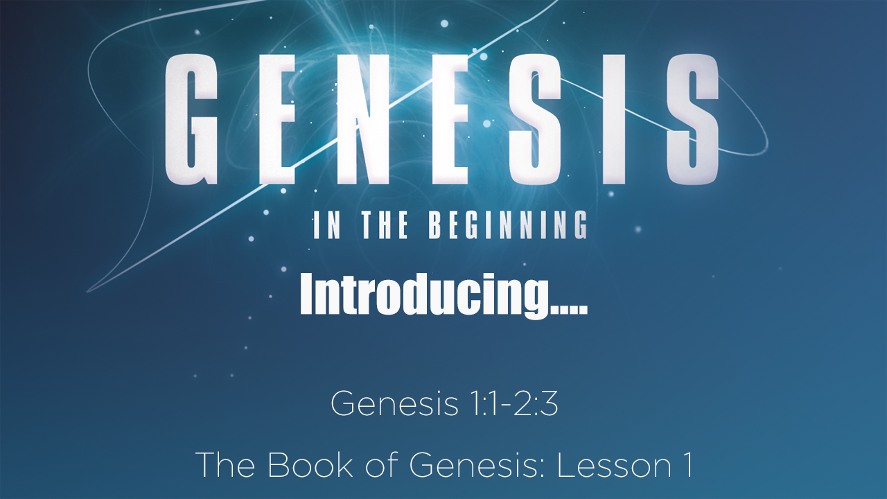 Genesis 01: Introducing... - iStudyEBS