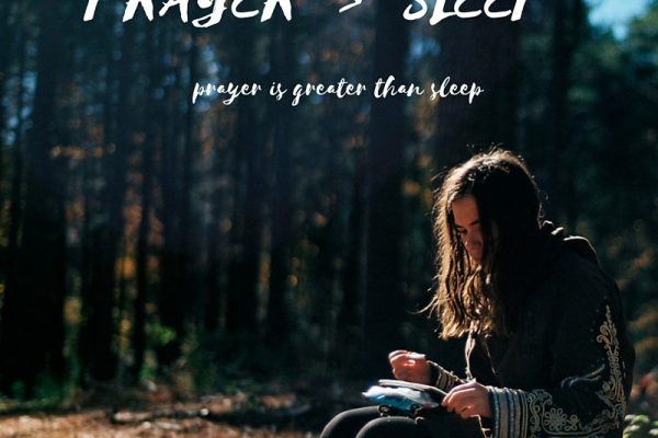 Prayer is Greater than Sleep